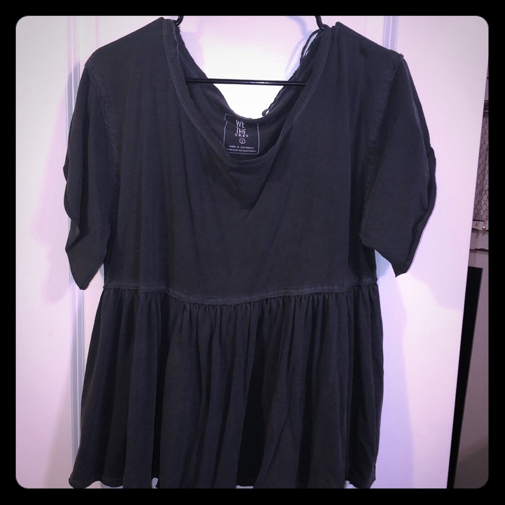 Free People baby doll tee